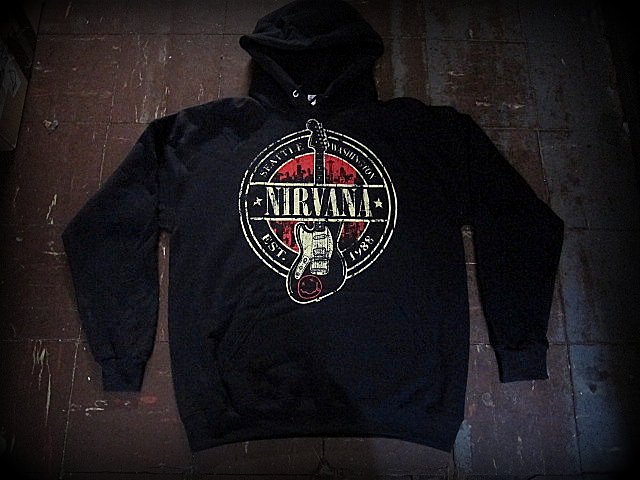 NIRVANA-Seattle, Washington. EST. 1988 / Hoodie